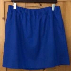 J Crew Wool miniskirt
